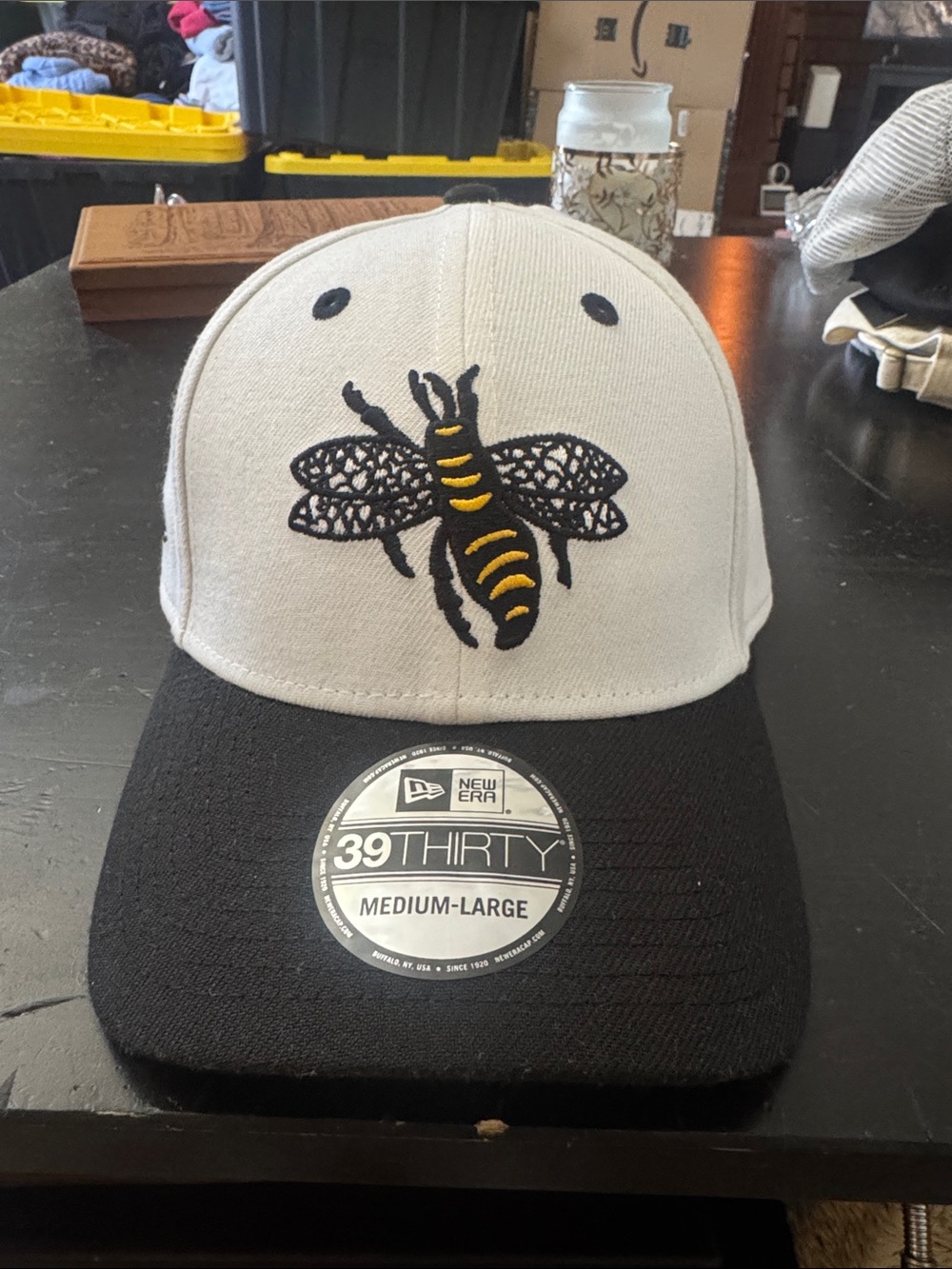 NWT - Salt Lake Bees - 39THIRTY Two-Tone Embroidered Cap